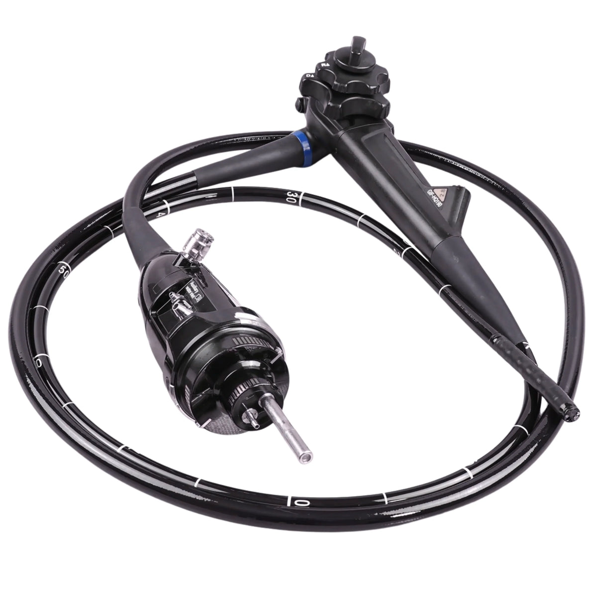 High-quality flexible endoscope for medical diagnostics, featuring ergonomic controls and durable design
