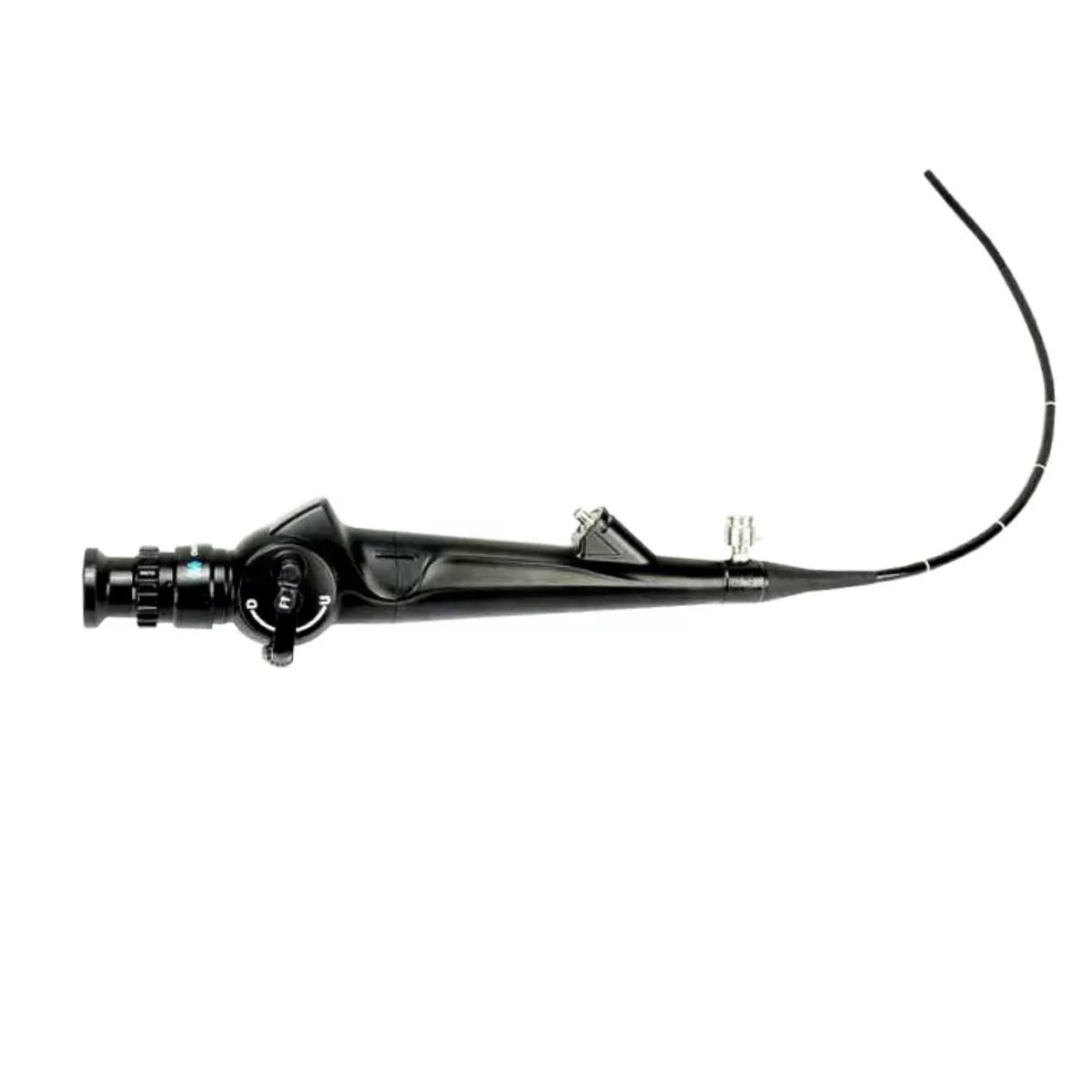 Flexible endoscope for medical procedures with ergonomic controls and sleek design