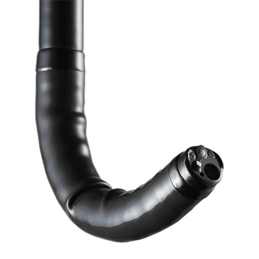 Flexible endoscope tube with precision control knobs for medical procedures
