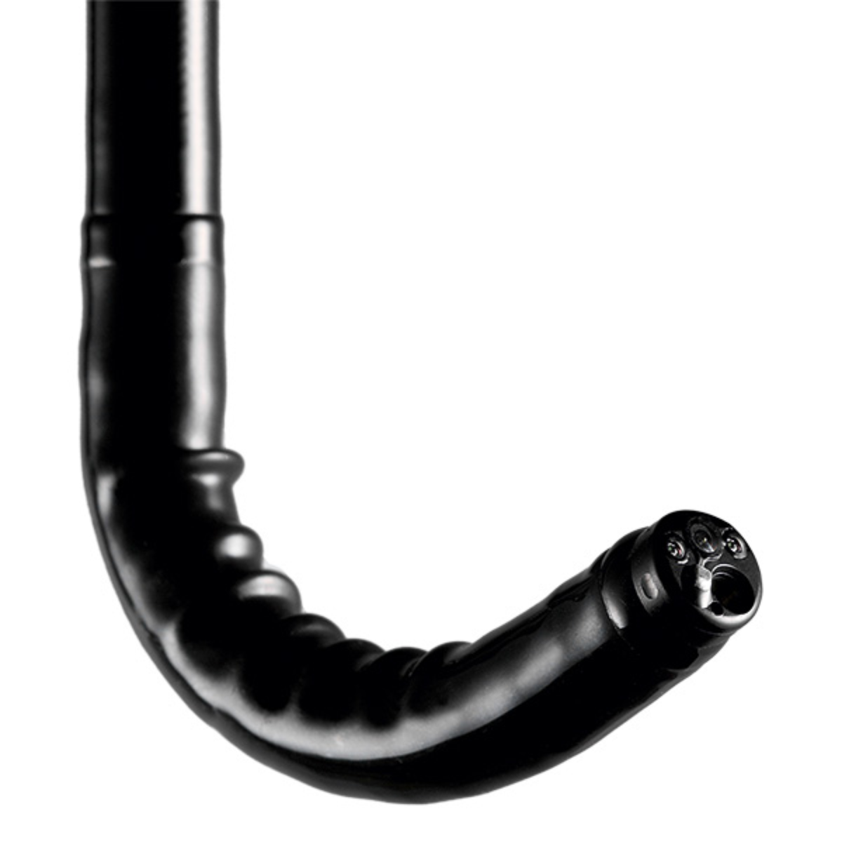 Flexible endoscope with ergonomic grip and precision tip for medical procedures