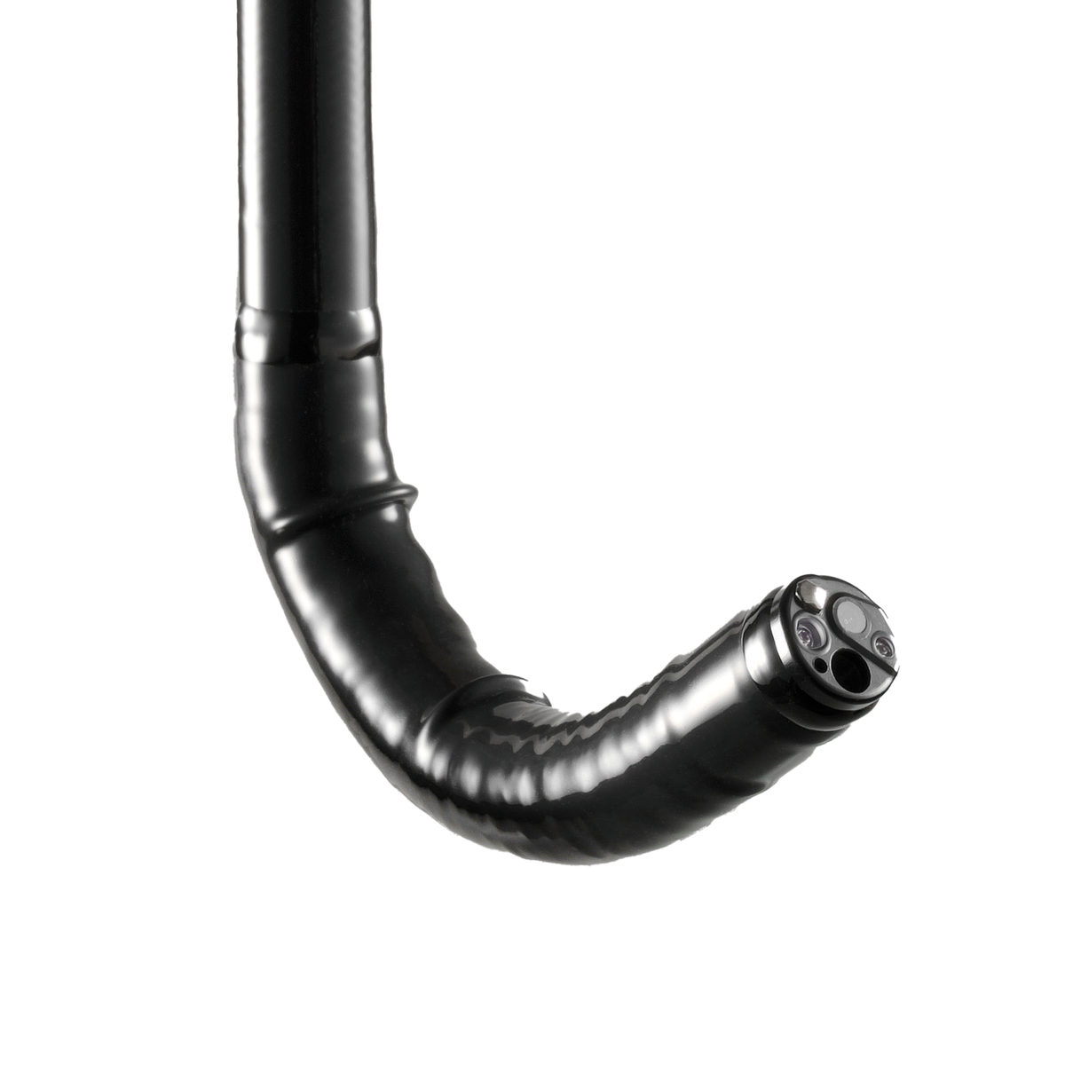 Flexible endoscope with high-resolution camera for medical diagnostics