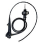 Olympus GIF-H190J flexible endoscope for gastrointestinal procedures, featuring control knobs and measurement markings
