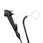 Flexible endoscope with control knobs and insertion tube for medical procedures
