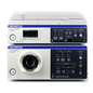 Olympus EVIS EXERA III CV-190 video processor paired with CLV-190 xenon light source, delivering HDTV imaging, NBI technology, and advanced endoscopic visualization.