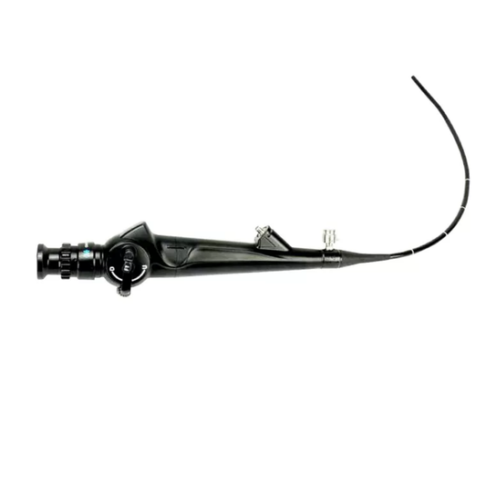 Flexible endoscope for medical procedures with ergonomic controls and sleek design