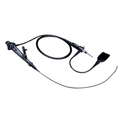 Olympus URF-V flexible digital video ureteroscope designed for urology procedures with high-resolution imaging, slim insertion tube, and laser treatment capability.