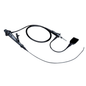Flexible endoscope for medical procedures with control handle and insertion tube